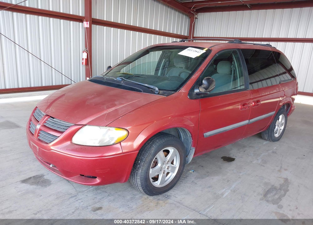 2005 DODGE CARAVAN SXT VIN: 1D4GP45R35B117983