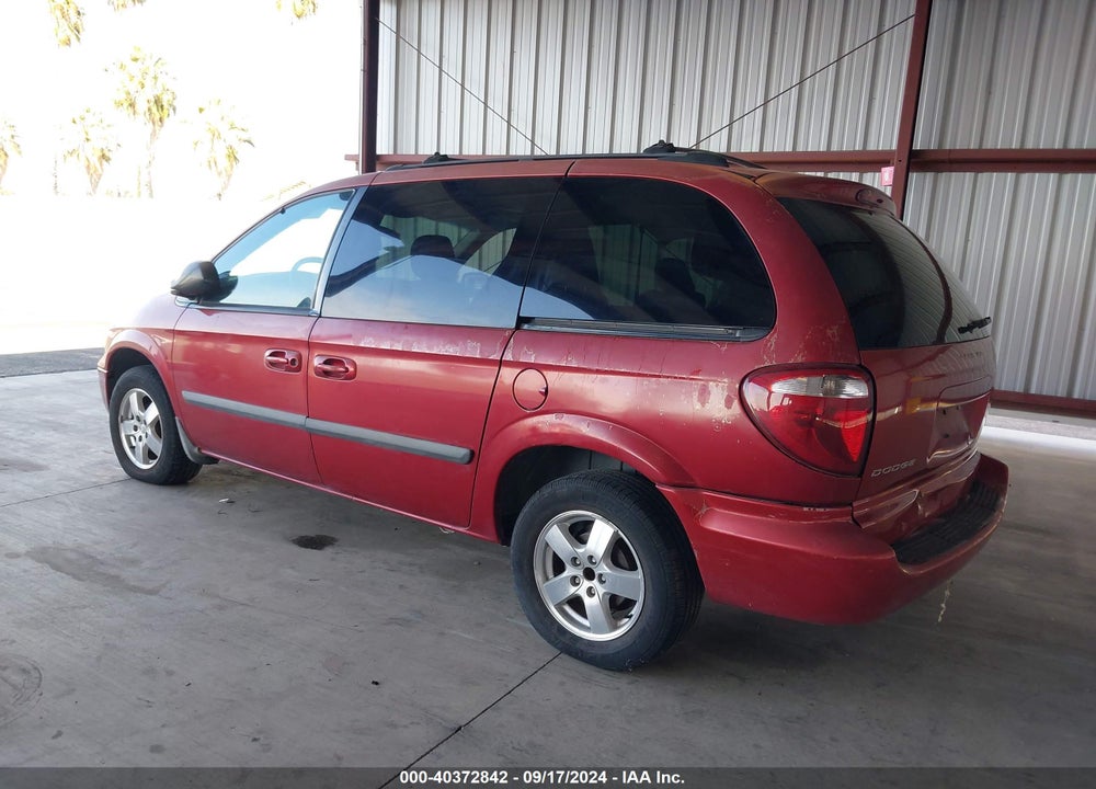 2005 DODGE CARAVAN SXT VIN: 1D4GP45R35B117983