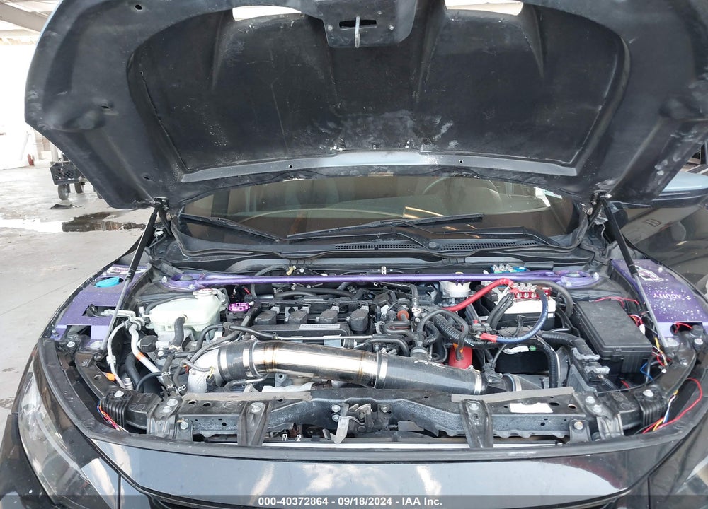 2018 HONDA CIVIC VIN: 2HGFC1E51JH703830