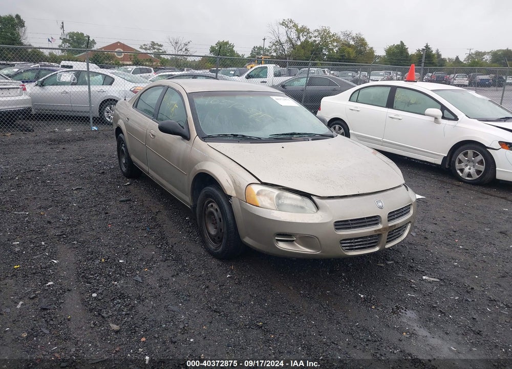 2002 DODGE STRATUS SE VIN: 1B3EL36X02N133223