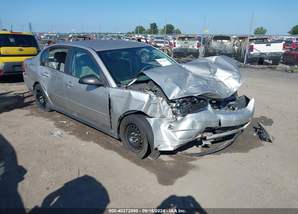 2007 CHEVROLET MALIBU LS VIN: 1G1ZS58F17F199762