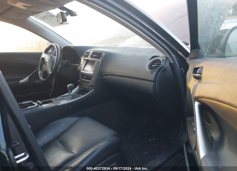 2008 LEXUS IS 350 VIN: JTHBE262085019563