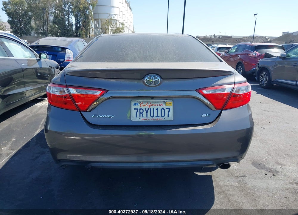 2016 TOYOTA CAMRY SE VIN: 4T1BF1FK3GU187738