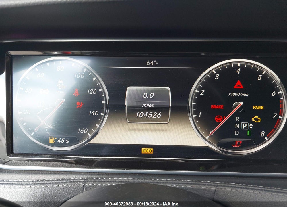 2014 MERCEDES-BENZ S 550 4MATIC VIN: WDDUG8FB8EA049765