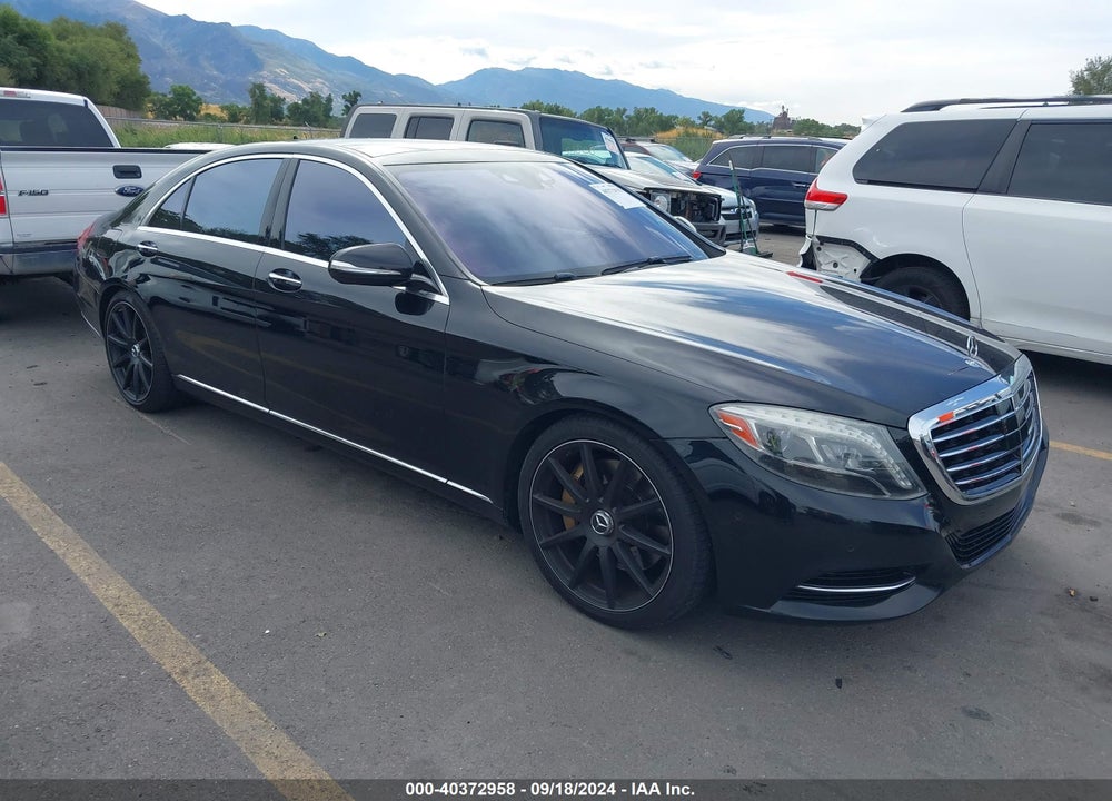 2014 MERCEDES-BENZ S 550 4MATIC VIN: WDDUG8FB8EA049765