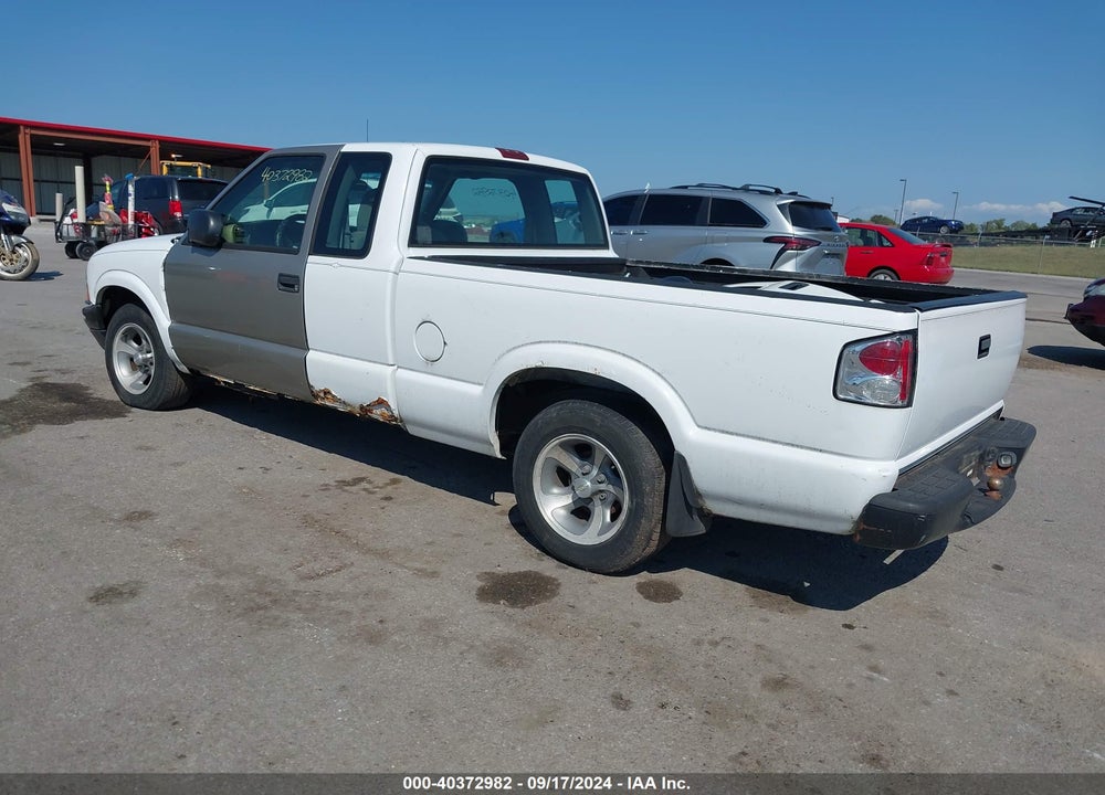 2003 CHEVROLET S-10 VIN: 1GCCS19X138142392