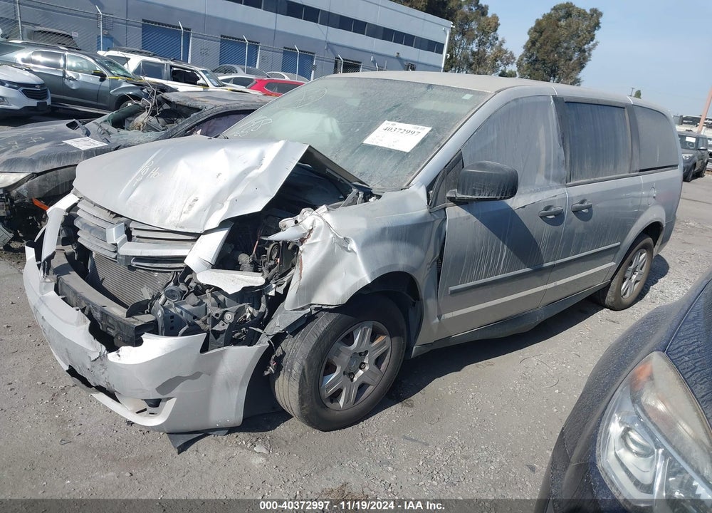 2008 DODGE GRAND CARAVAN SE VIN: 1D8HN44H68B191632