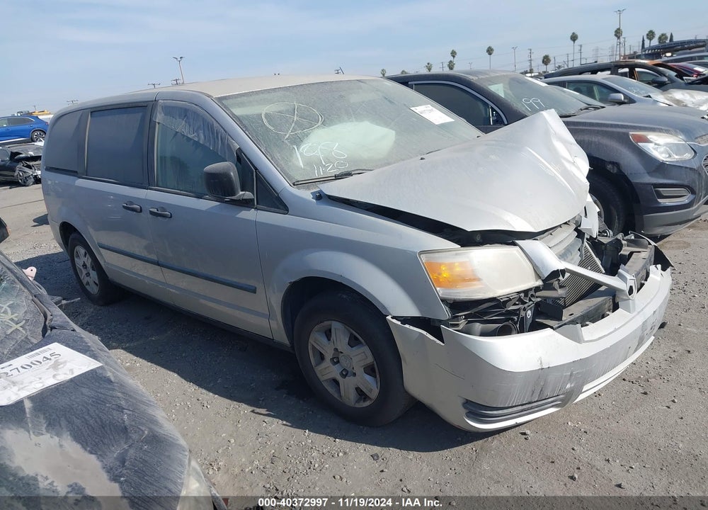 2008 DODGE GRAND CARAVAN SE VIN: 1D8HN44H68B191632