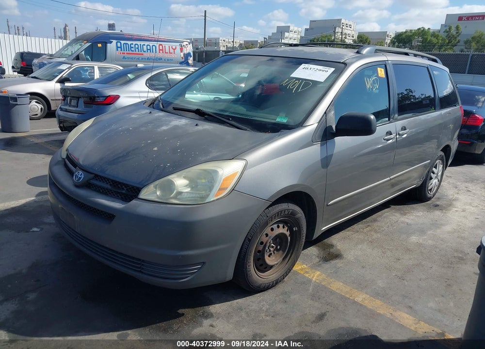 2005 TOYOTA SIENNA LE VIN: 5TDZA23C45S289894