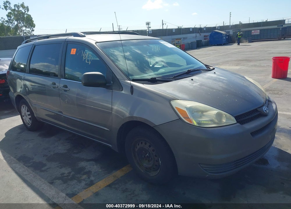2005 TOYOTA SIENNA LE VIN: 5TDZA23C45S289894