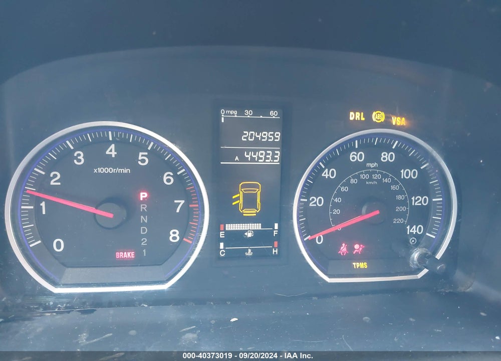 2007 HONDA CR-V LX VIN: JHLRE38387C066803