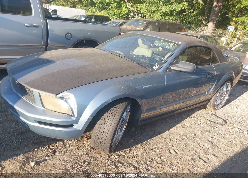 2005 FORD MUSTANG VIN: 1ZVFT84N055258774