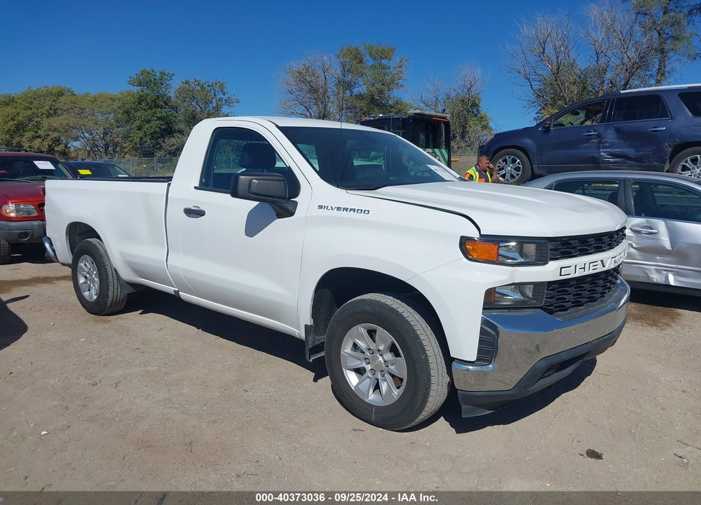 2022 CHEVROLET SILVERADO 1500 LTD 2WD REGULAR CAB LONG BED WT VIN: 3GCNWAED5NG209470