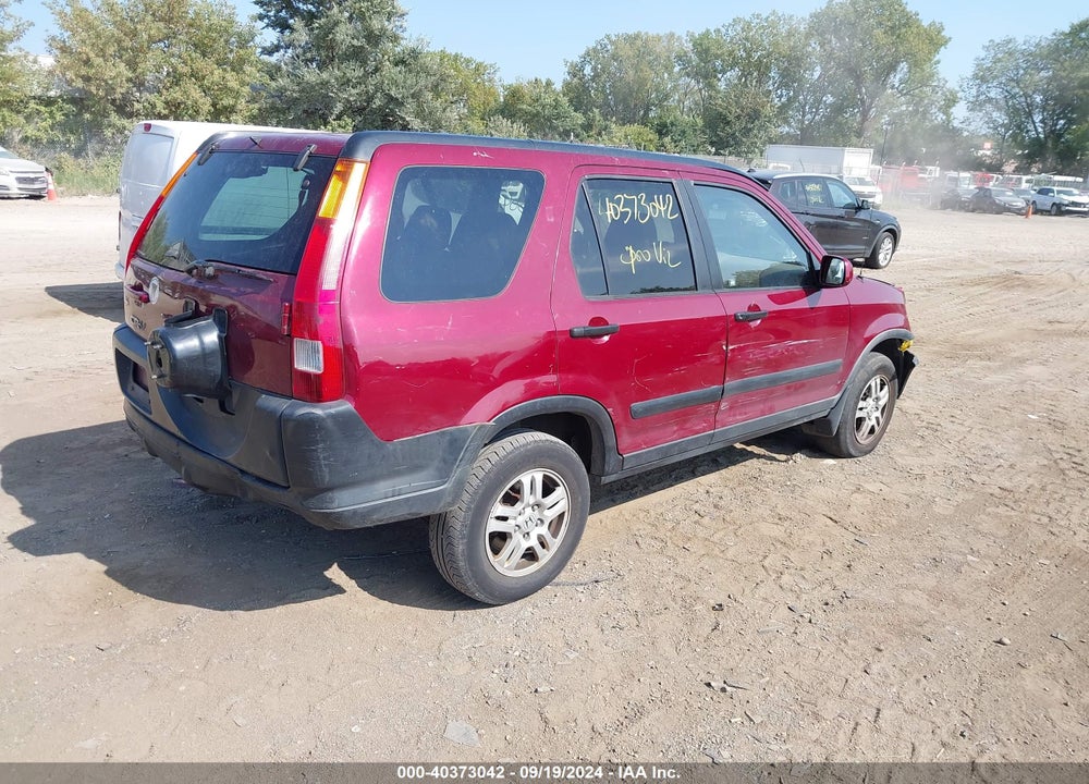2004 HONDA CR-V EX VIN: JHLRD788X4C019614
