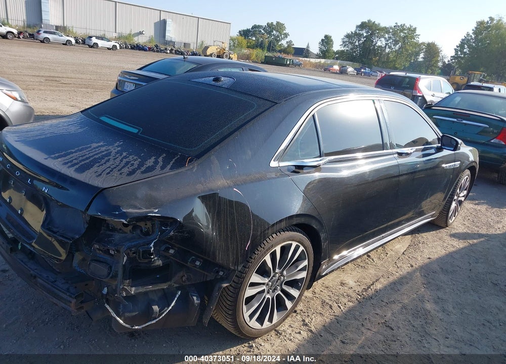 2017 LINCOLN CONTINENTAL SELECT VIN: 1LN6L9TKXH5610727