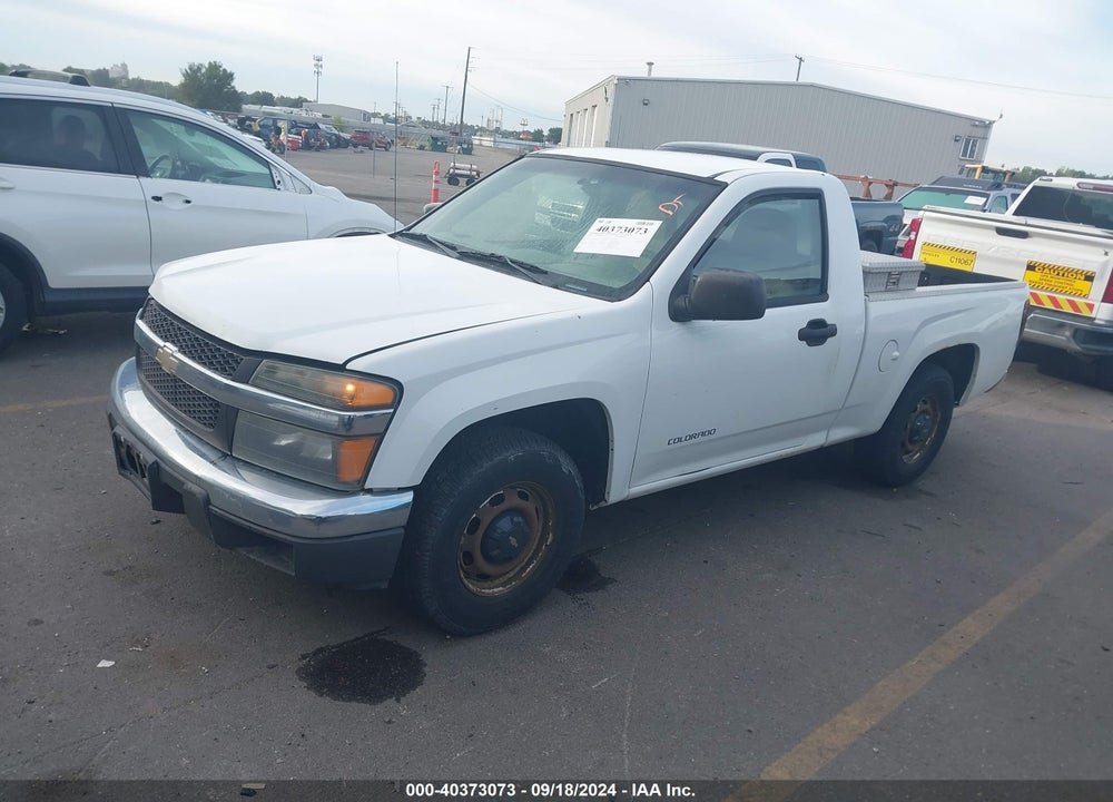 2004 CHEVROLET COLORADO VIN: 1GCCS148548137066