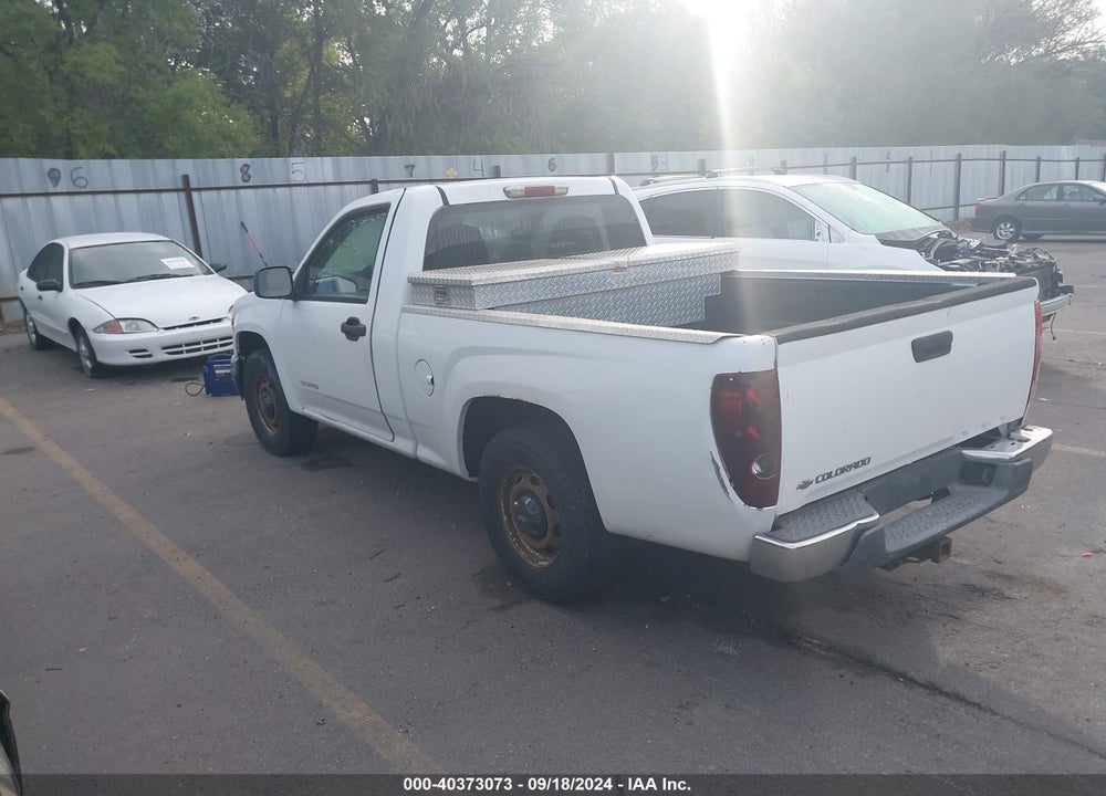 2004 CHEVROLET COLORADO VIN: 1GCCS148548137066
