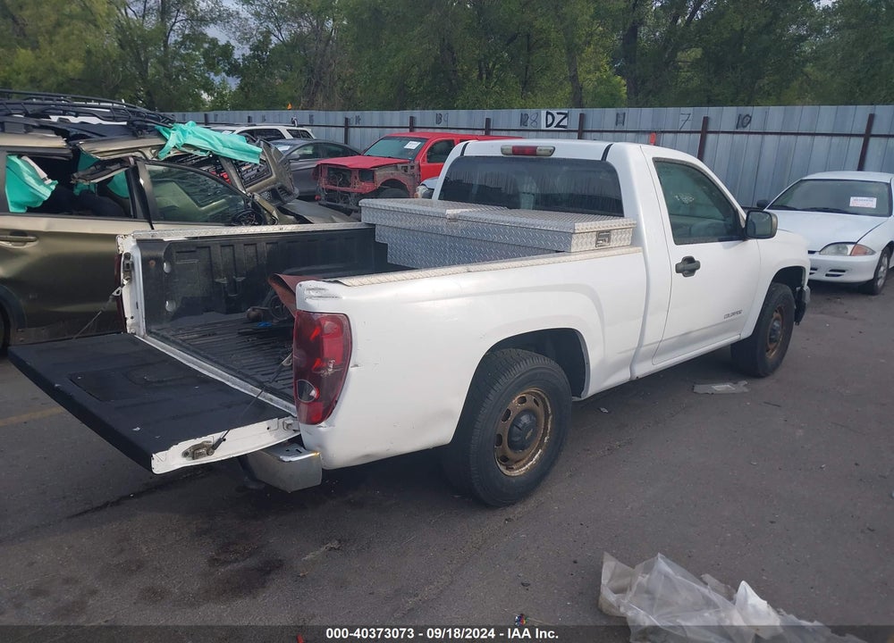 2004 CHEVROLET COLORADO VIN: 1GCCS148548137066