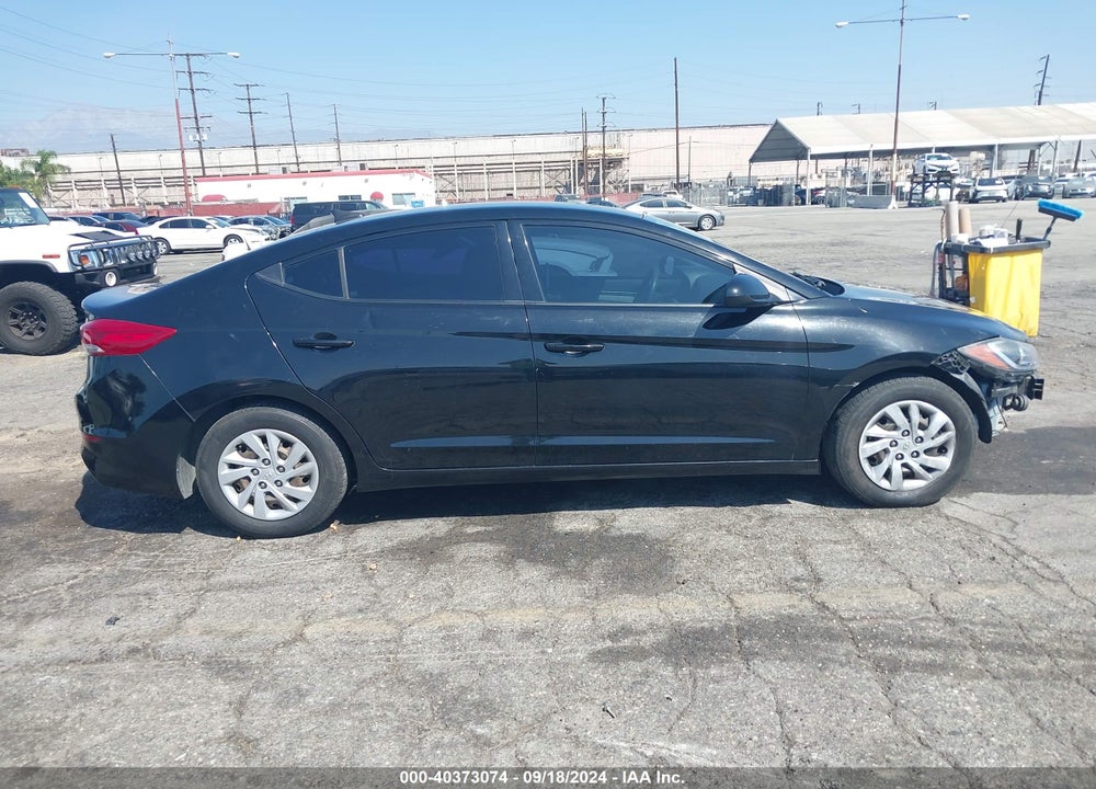 2017 HYUNDAI ELANTRA SE VIN: 5NPD74LF1HH202204