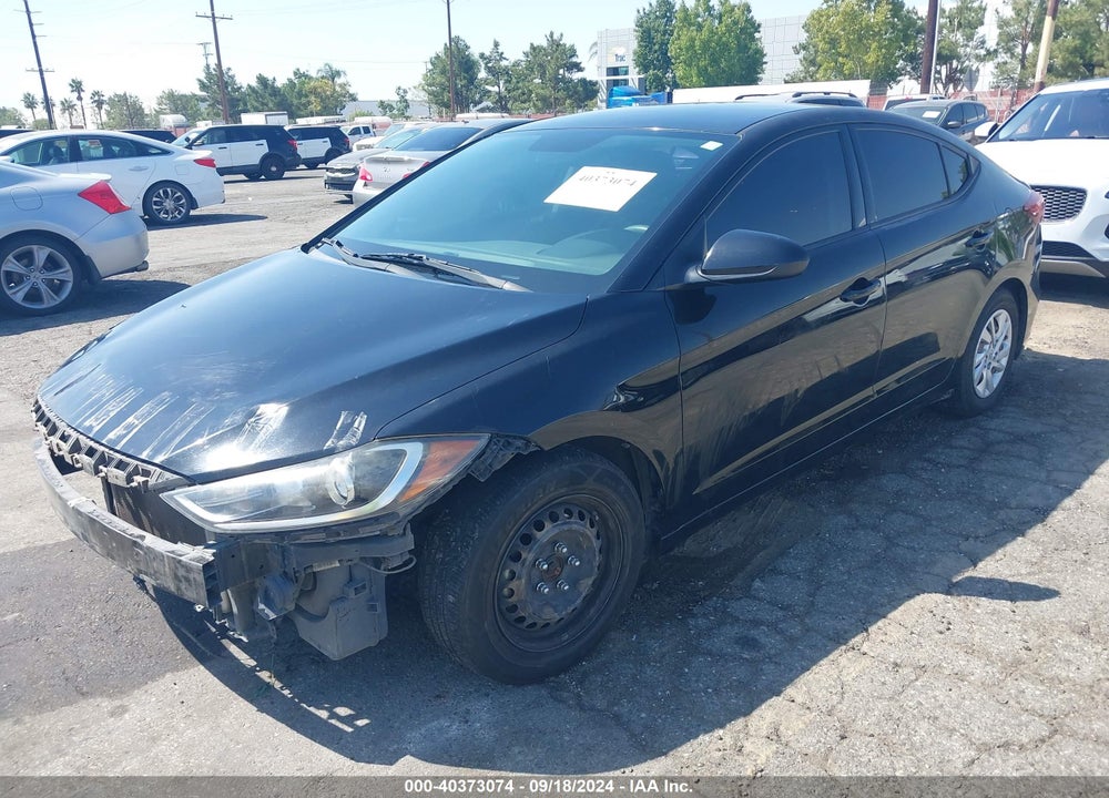 2017 HYUNDAI ELANTRA SE VIN: 5NPD74LF1HH202204