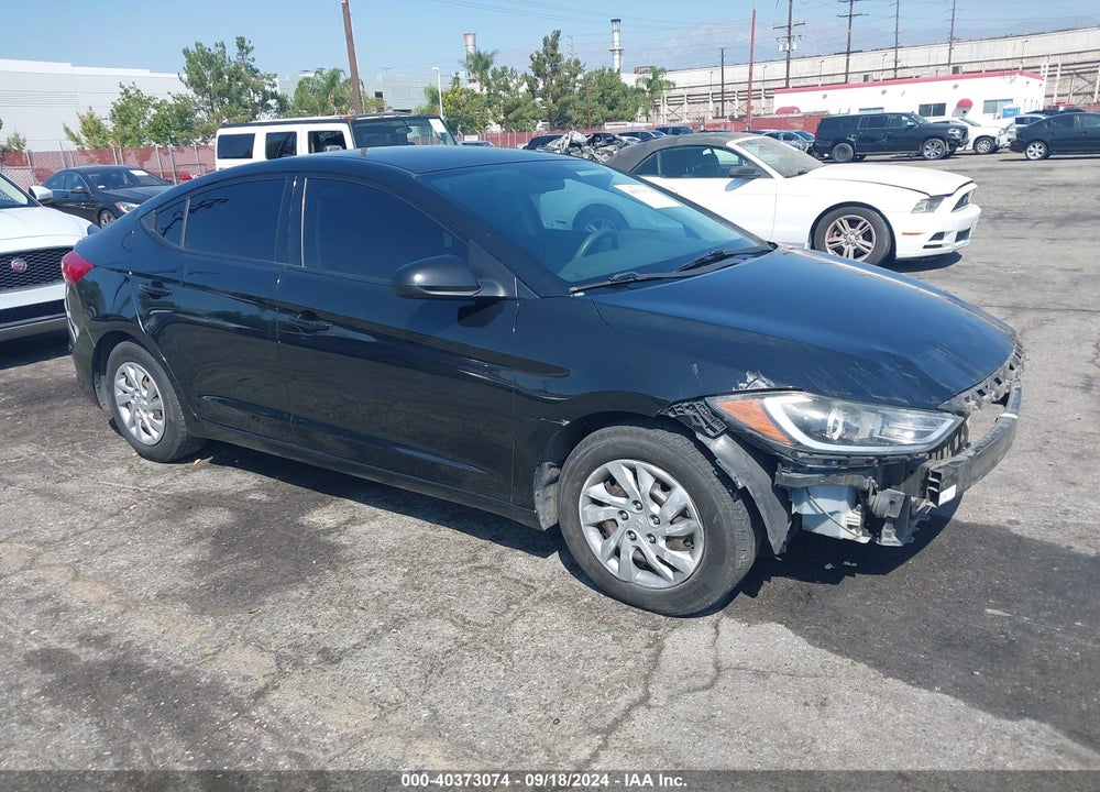 2017 HYUNDAI ELANTRA SE VIN: 5NPD74LF1HH202204