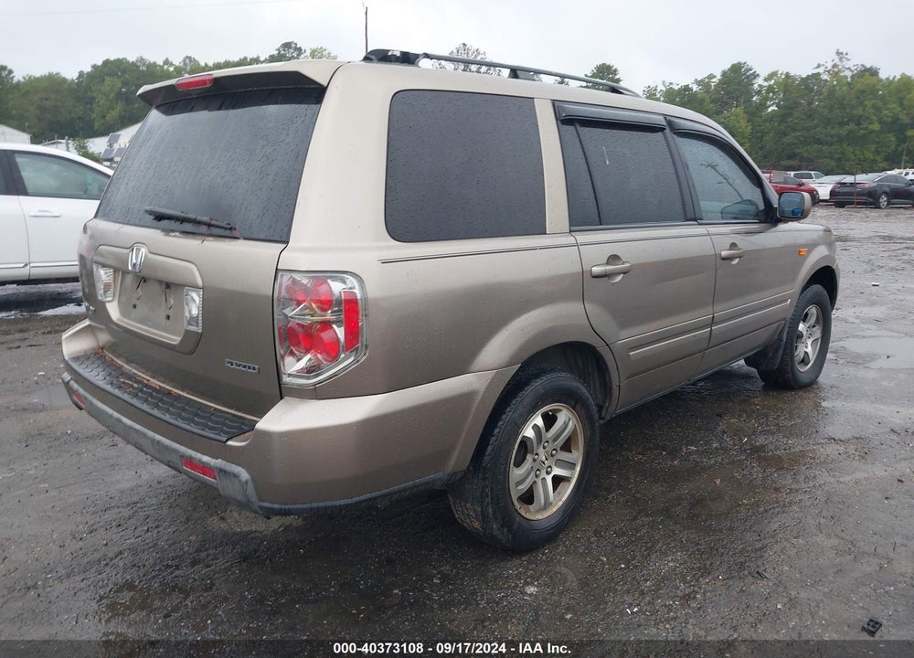 2008 HONDA PILOT EX VIN: 5FNYF18458B041543