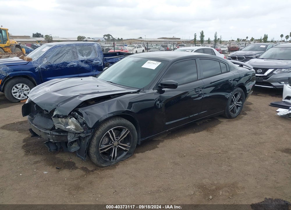 2014 DODGE CHARGER SXT VIN: 2C3CDXJG3EH147992