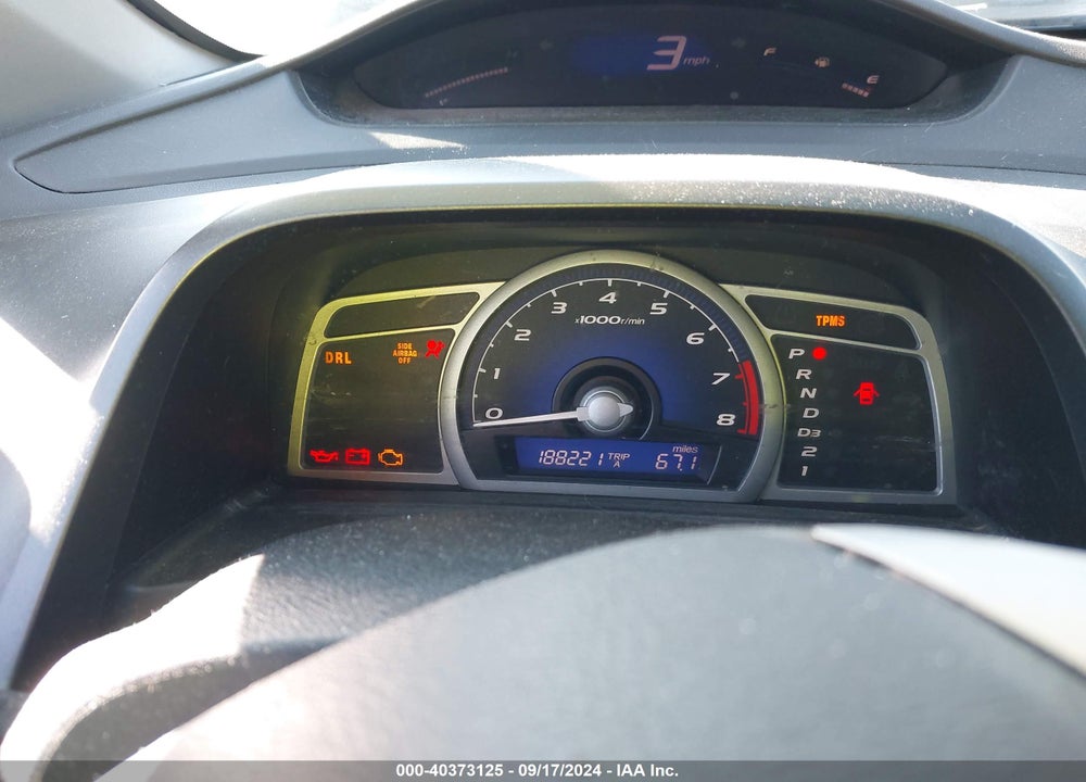 2009 HONDA CIVIC EX-L VIN: 2HGFG12939H519965