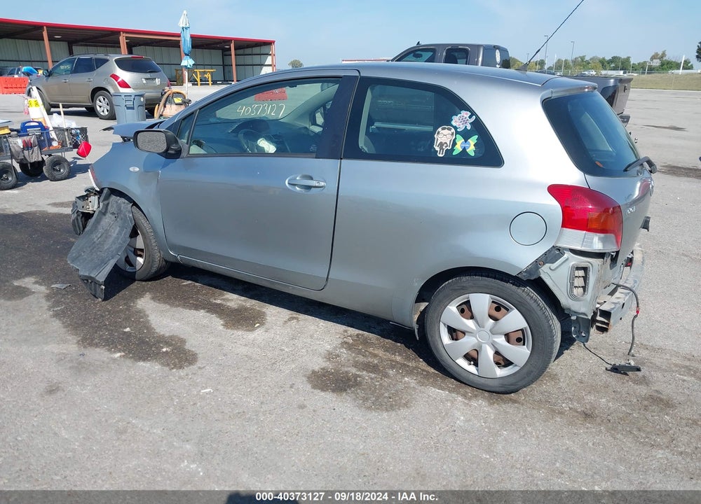2009 TOYOTA YARIS VIN: JTDJT903795231276