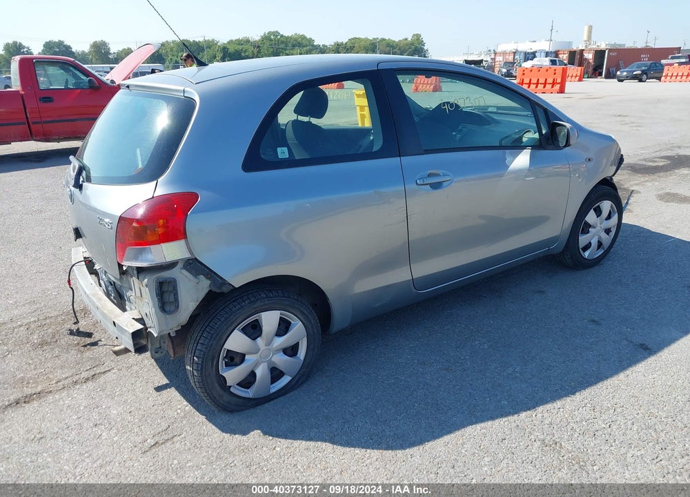 2009 TOYOTA YARIS VIN: JTDJT903795231276