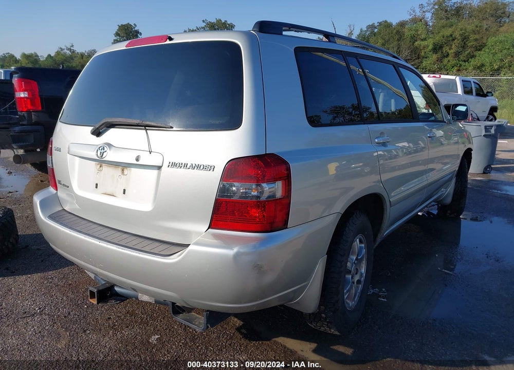 2004 TOYOTA HIGHLANDER V6 VIN: JTEEP21A840052451