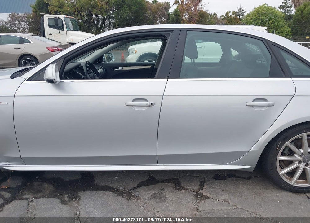 2014 AUDI A4 2.0T PREMIUM VIN: WAUFFAFL1EN043043