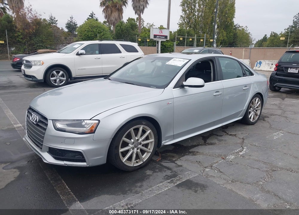 2014 AUDI A4 2.0T PREMIUM VIN: WAUFFAFL1EN043043