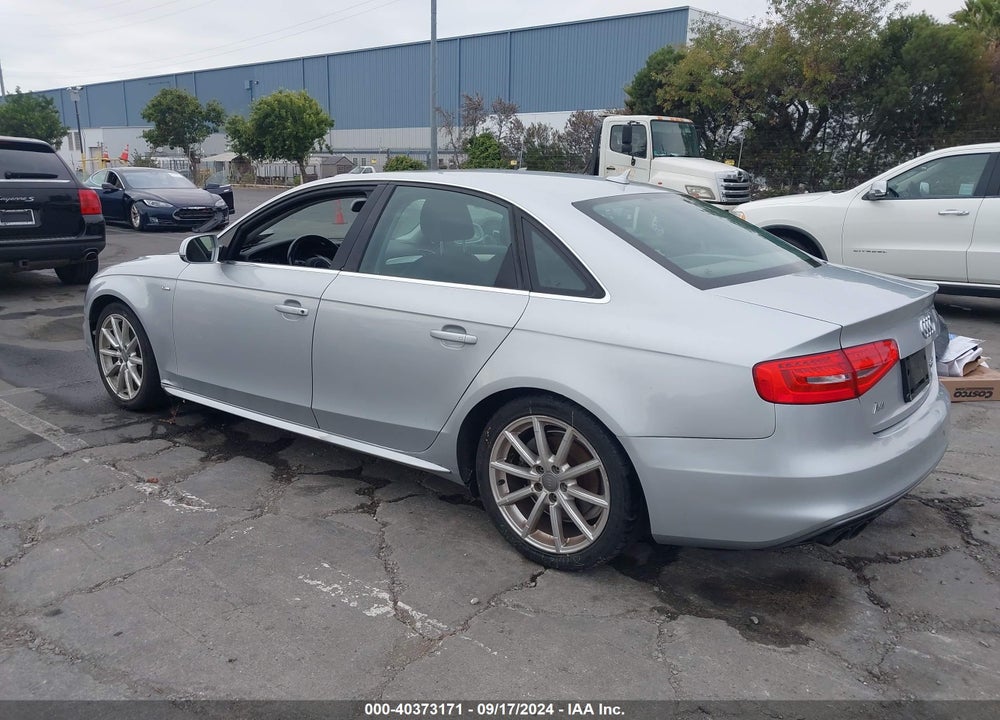 2014 AUDI A4 2.0T PREMIUM VIN: WAUFFAFL1EN043043