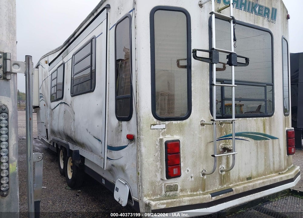 1998 NU-WA HITCHHIKER II, 31 CKTGBW,  5TH WHEEL, 3 SLD WHITE VIN: 1C932JP0XWA008252