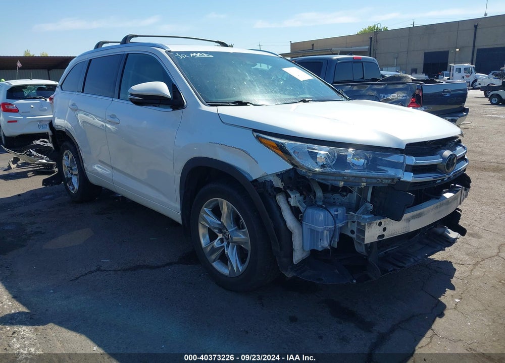 2017 TOYOTA HIGHLANDER LIMITED VIN: 5TDDZRFH9HS365813