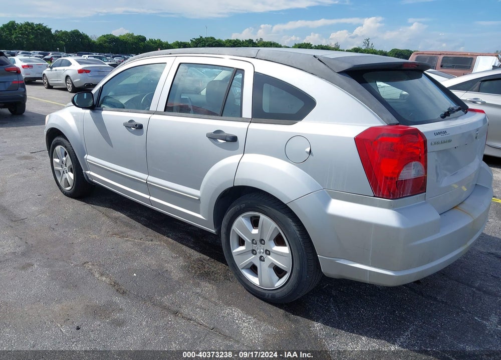 2007 DODGE CALIBER SXT VIN: 1B3HB48B37D115836