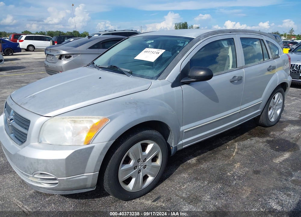 2007 DODGE CALIBER SXT VIN: 1B3HB48B37D115836