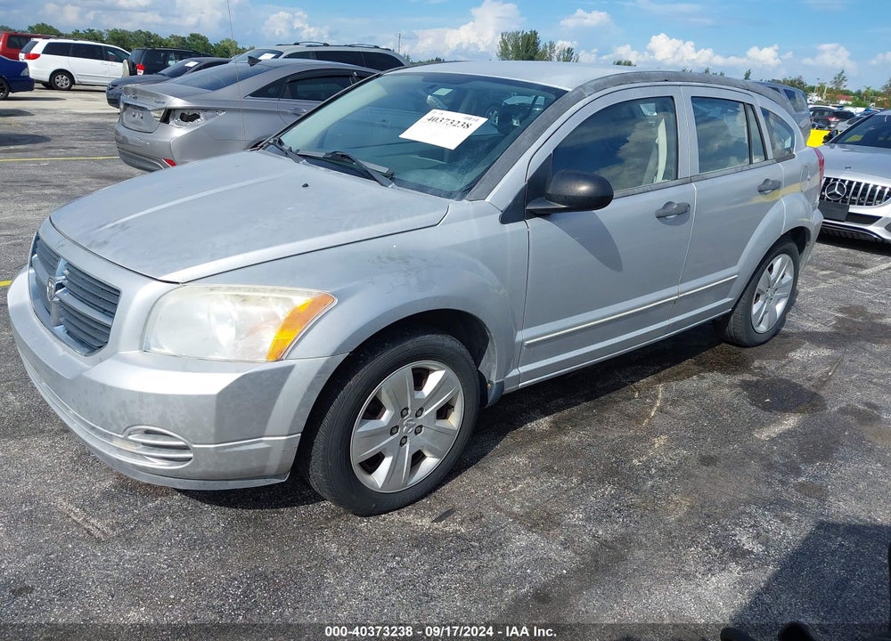 2007 DODGE CALIBER SXT VIN: 1B3HB48B37D115836
