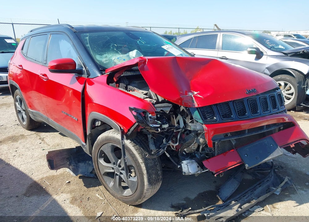 2018 JEEP COMPASS ALTITUDE FWD VIN: 3C4NJCBB8JT327060