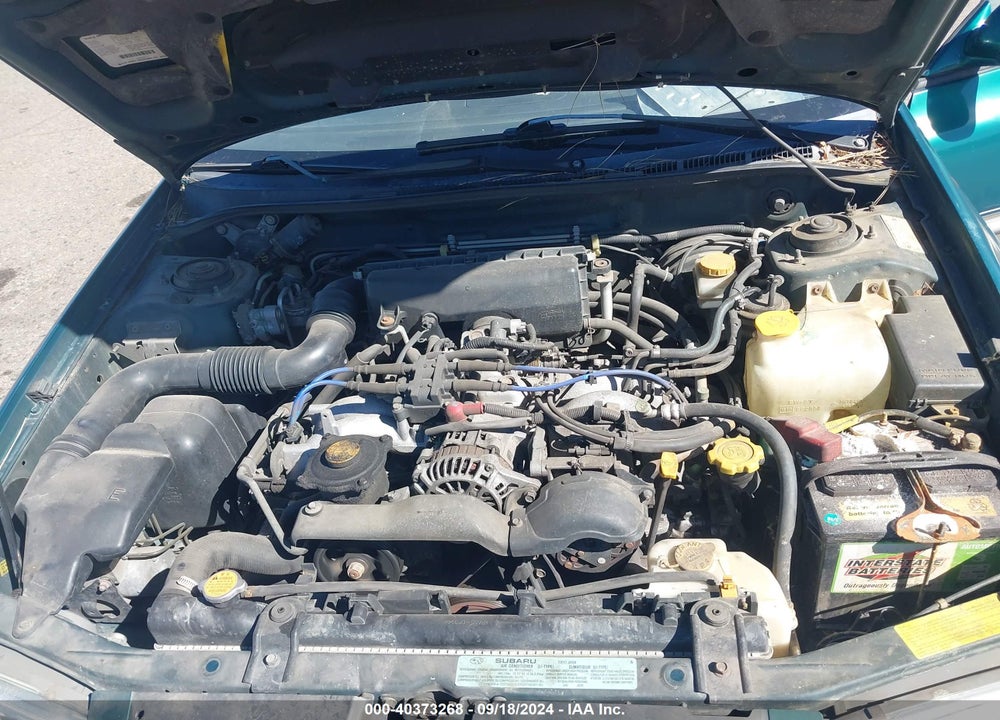 2000 SUBARU OUTBACK VIN: JF1GF4853YH810715