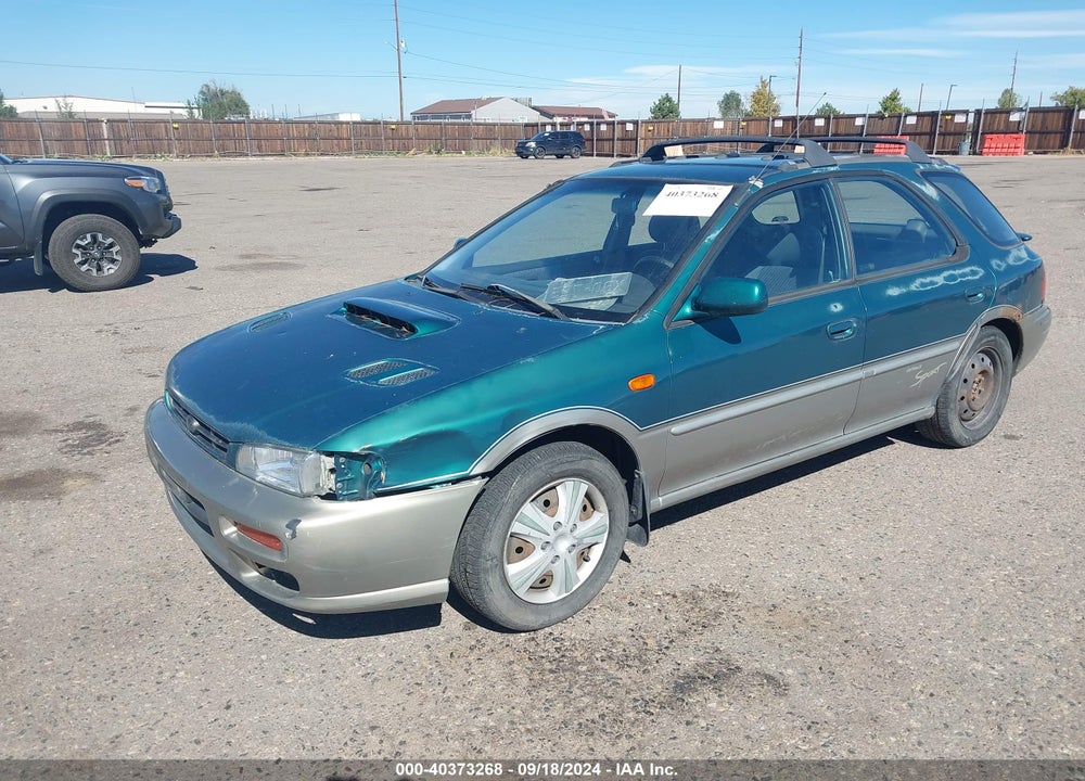 2000 SUBARU OUTBACK VIN: JF1GF4853YH810715