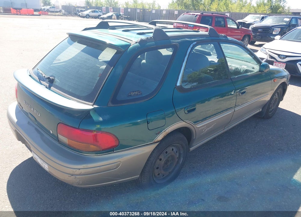 2000 SUBARU OUTBACK VIN: JF1GF4853YH810715
