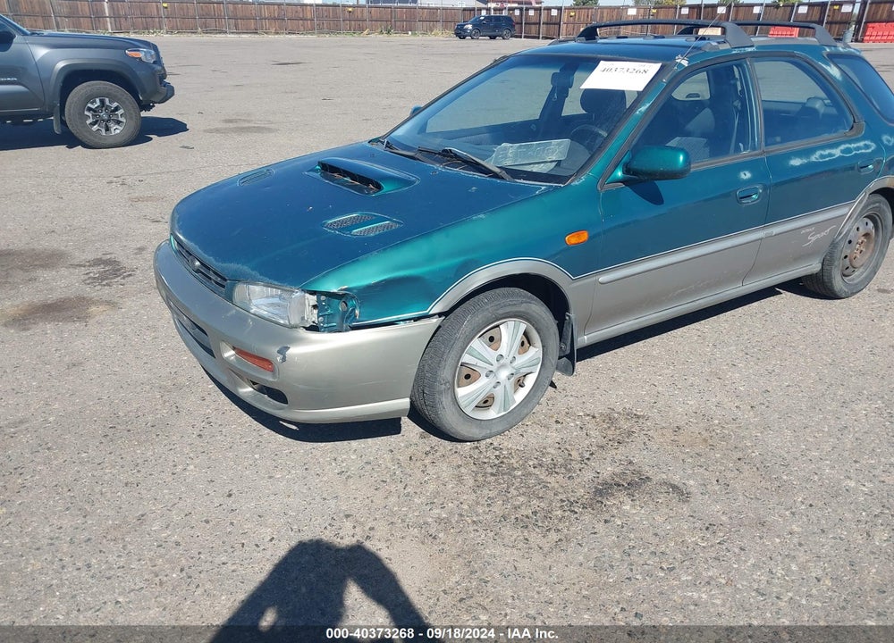 2000 SUBARU OUTBACK VIN: JF1GF4853YH810715