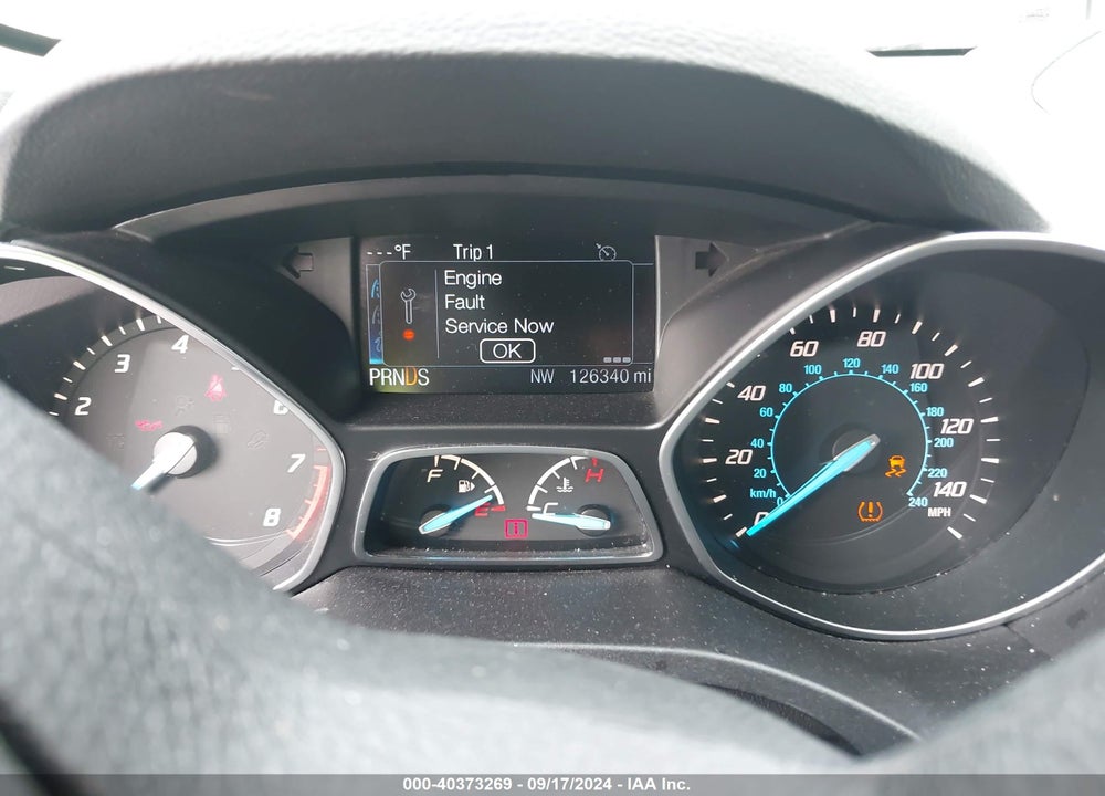 2016 FORD ESCAPE S VIN: 1FMCU0F77GUA61656