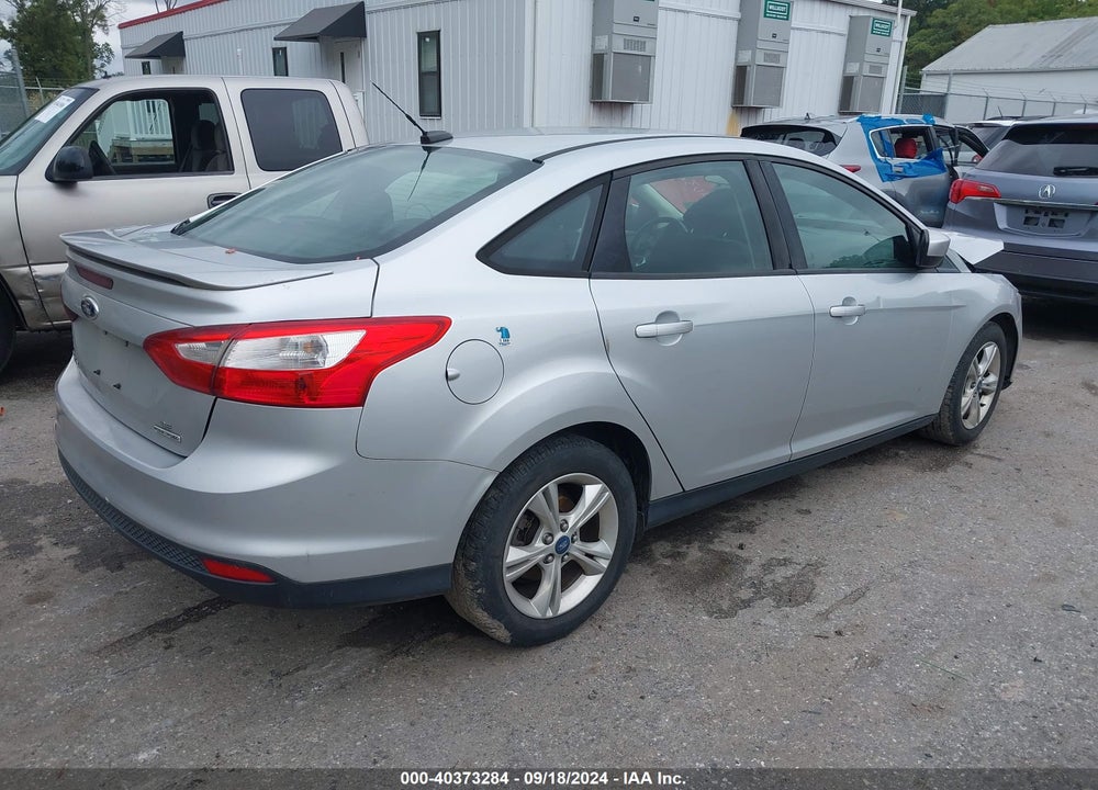 2012 FORD FOCUS SE VIN: 1FAHP3F28CL444714