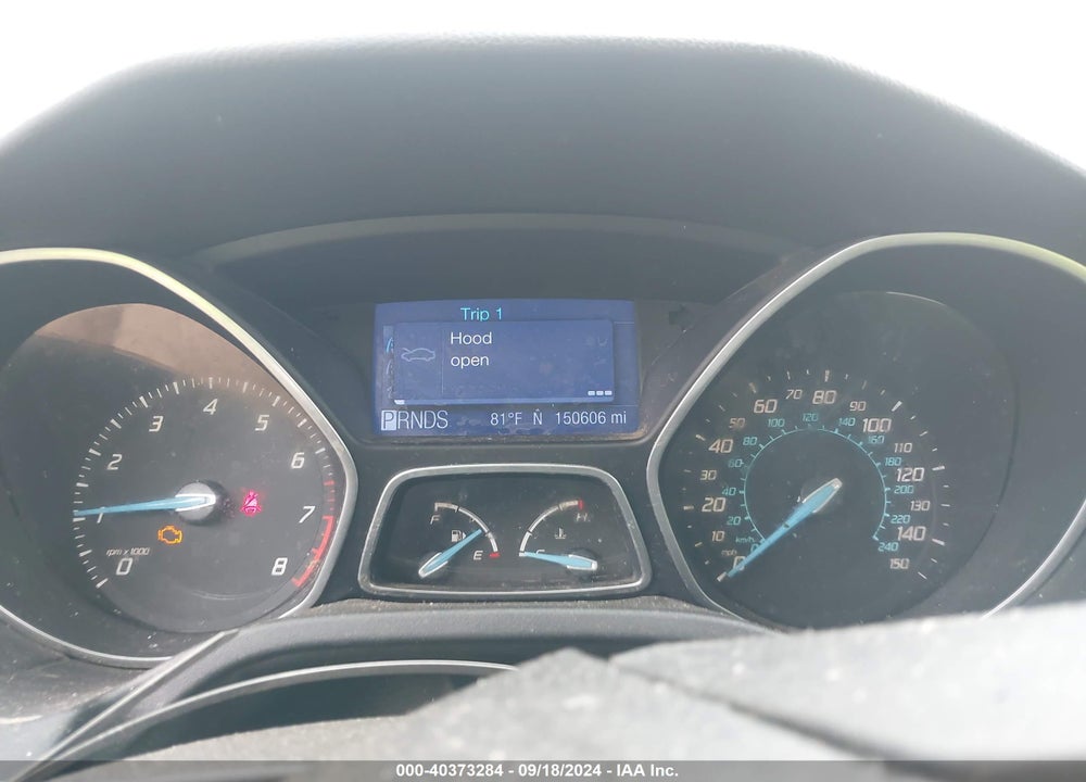 2012 FORD FOCUS SE VIN: 1FAHP3F28CL444714
