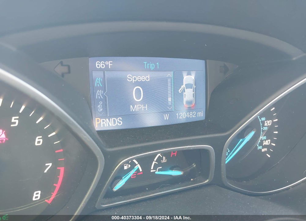 2014 FORD ESCAPE S VIN: 1FMCU0F73EUD31902