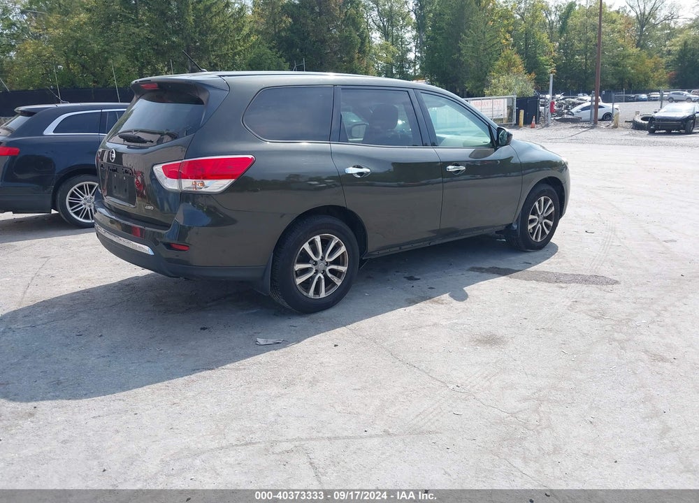 2015 NISSAN PATHFINDER S VIN: 5N1AR2MM7FC628322