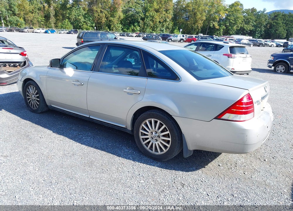 2006 MERCURY MONTEGO PREMIER VIN: 1MEFM42156G615170